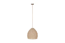 Jahari Woven Jute Pendant - Natural