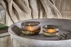 Janka Tealight Holders - Charcoal (Set of 2)