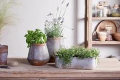 Japos Outdoor Planter Tray - Aged Zinc