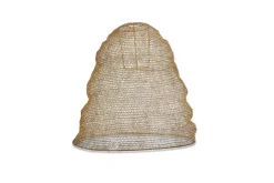 Jatani Wire Lampshade - Antique Brass - Large Oval