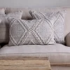 Juliyet Cotton & Wool Cushion Cover - Natural