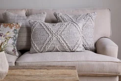 Juliyet Cotton & Wool Cushion Cover - Natural