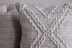 Juliyet Cotton & Wool Cushion Cover - Natural