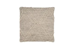 Juliyet Cotton & Wool Cushion Cover - Natural