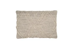 Juliyet Cotton & Wool Cushion Cover - Natural