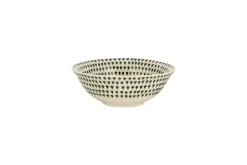 Juniper Drop Cereal Bowl - Cream & Juniper