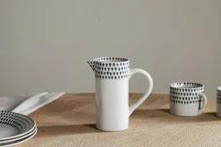 Juniper Drop Jug - Cream & Juniper - Small