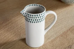 Juniper Drop Jug - Cream & Juniper - Small
