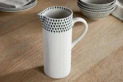 Juniper Drop Jug - Cream & Juniper - Large