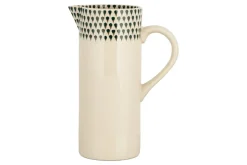 Juniper Drop Jug - Cream & Juniper - Large