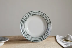 Juniper Drop Pasta Bowl - Cream & Juniper