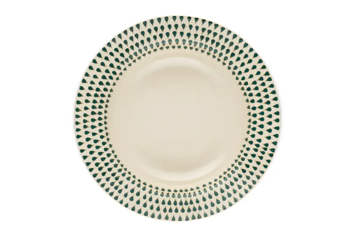 Juniper Drop Pasta Bowl - Cream & Juniper