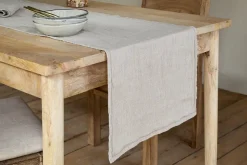 Junto Linen Runner- Natural - Large