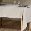 Junto Linen Tablecloth - Natural - Large