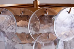 Kagitha Recycled Glass Chandelier - Clear