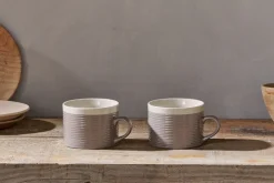 Kai Mugs - Grey (Set of 2)