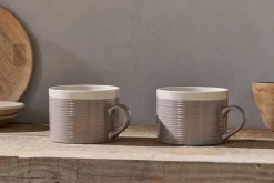 Kai Mugs - Grey (Set of 2)