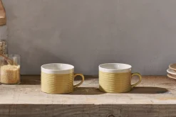 Kai Mugs - Mustard (Set of 2)