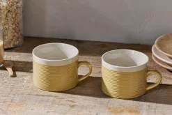 Kai Mugs - Mustard (Set of 2)