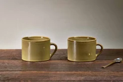 Kalini Mugs - Green - Large (Set of 2)