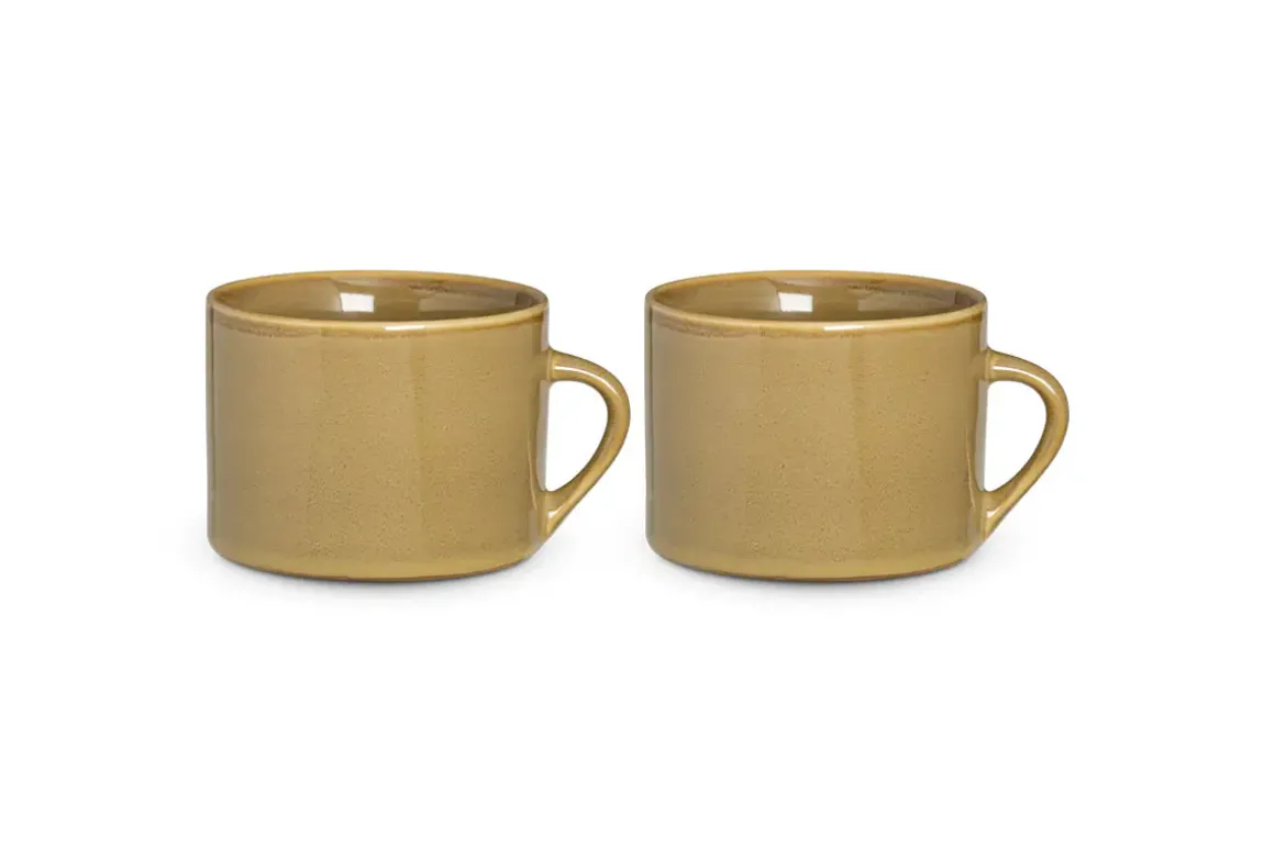 Kalini Mugs - Green - Large (Set of 2)
