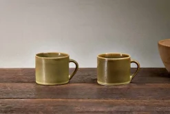 Kalini Mugs - Green - Small (Set of 2)