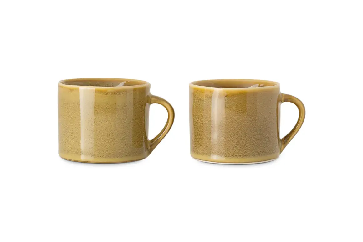 Kalini Mugs - Green - Small (Set of 2)