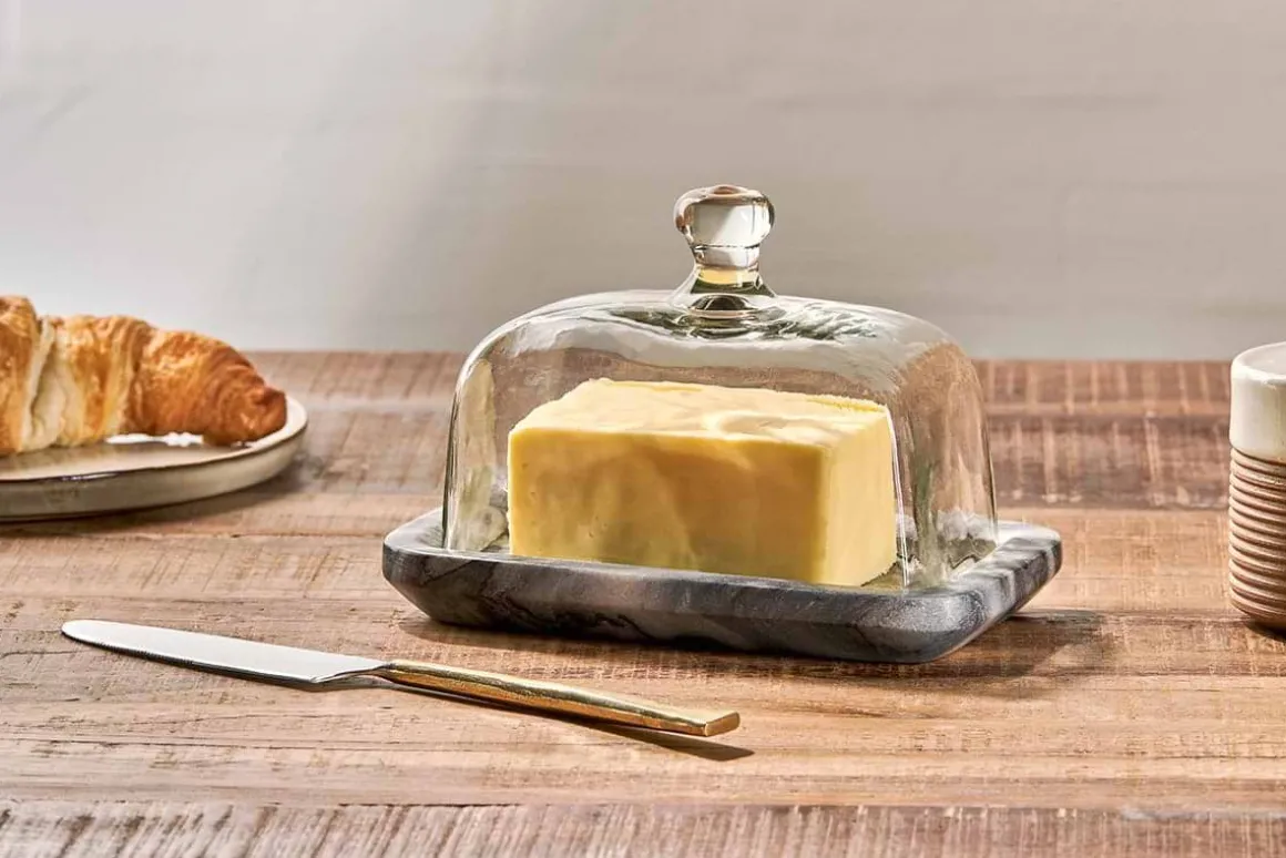 Kallso Marble Butter Dish