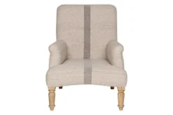 Kallu Wool & Cotton Occasional Chair - Natural