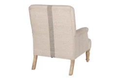 Kallu Wool & Cotton Occasional Chair - Natural