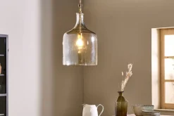 Kalsi Recycled Glass Pendant Light - Lustre - Large