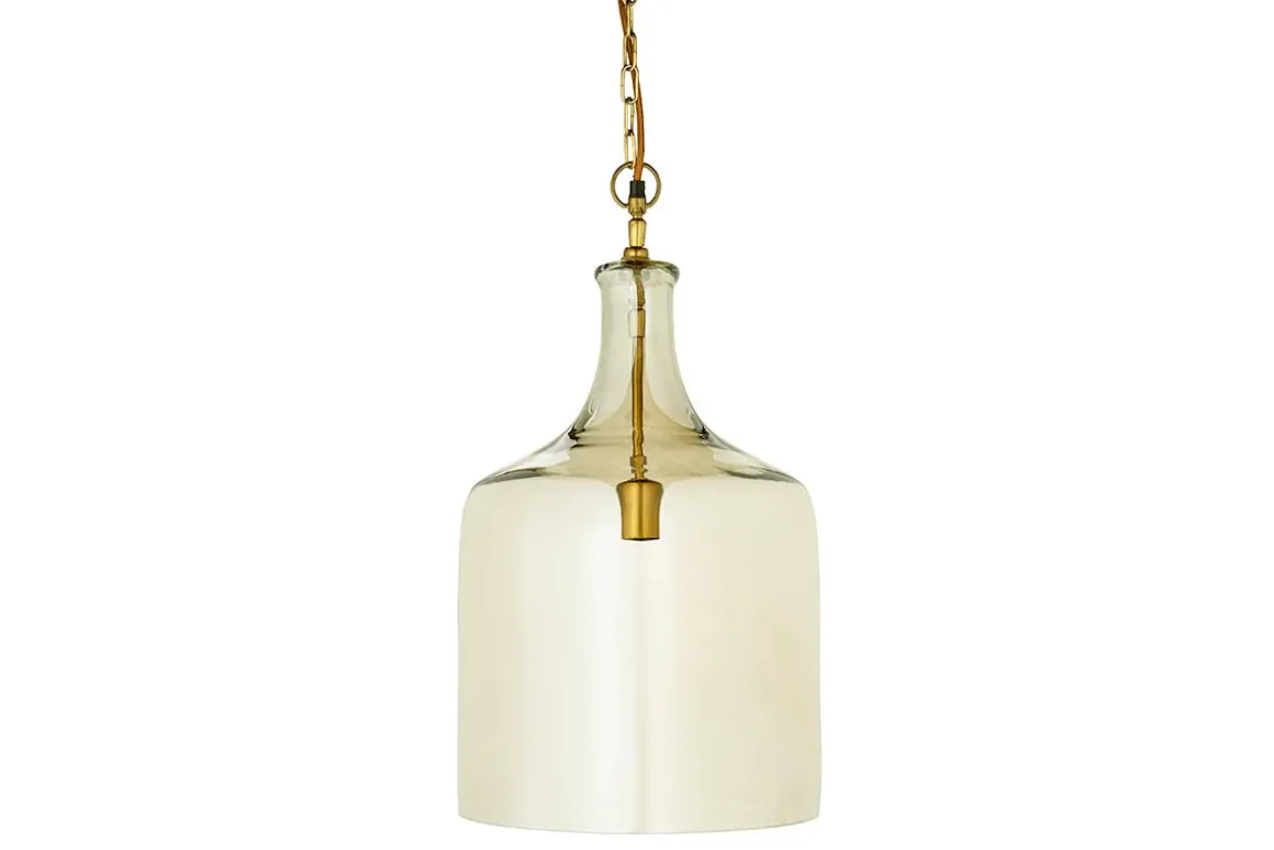 Kalsi Recycled Glass Pendant Light - Lustre - Large
