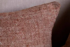 Kana Linen Cushion Cover - Rust