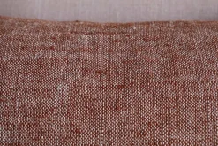 Kana Linen Cushion Cover - Rust