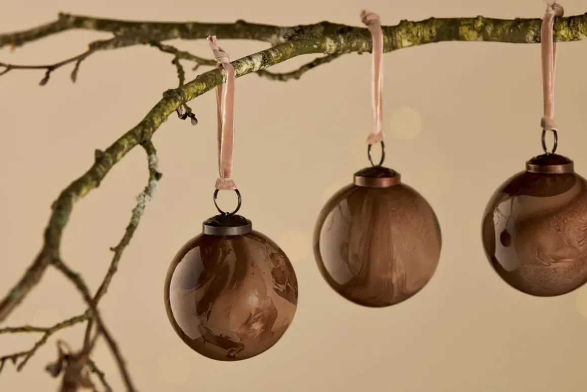 Kancha Baubles - Mocha (Set of 4)