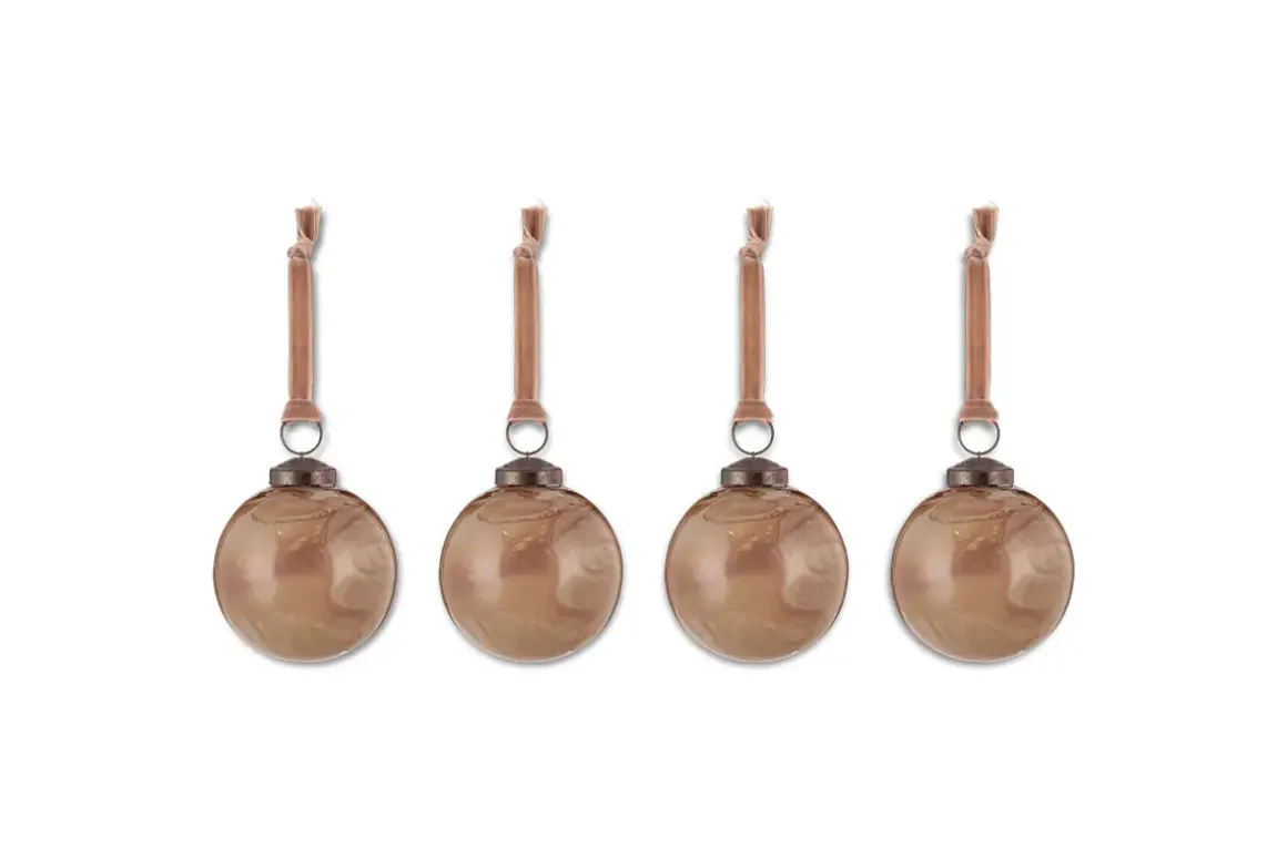 Kancha Baubles - Mocha (Set of 4)