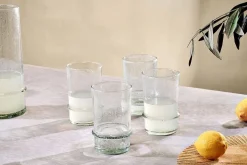 Kaneti Bubble Tumbler - Clear - Large (Set of 4)