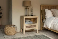 Kanz Mango Wood Bedside Table