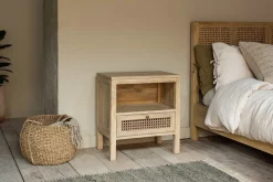 Kanz Mango Wood Bedside Table