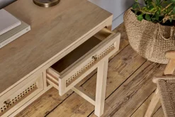 Kanz Mango Wood Writing Desk - Natural