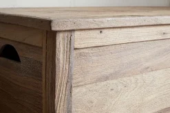 Karadi Reclaimed Wood Storage Bench - Natural