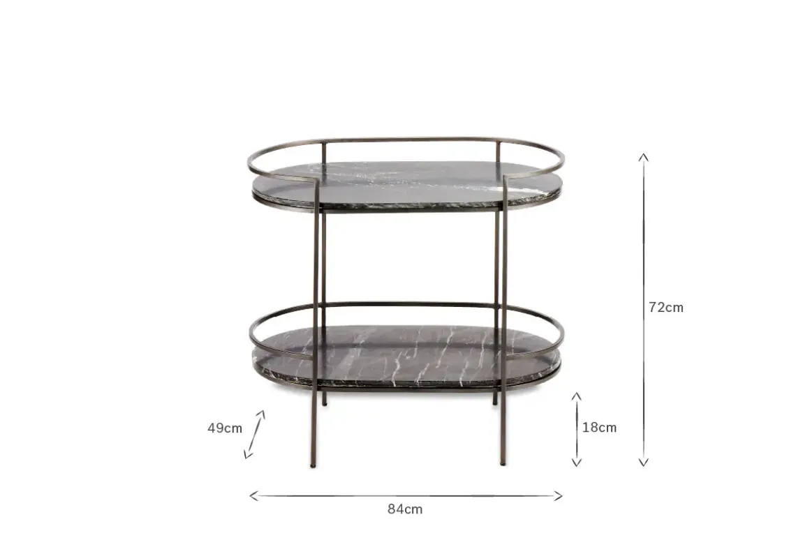 Karoko Marble Drinks Table