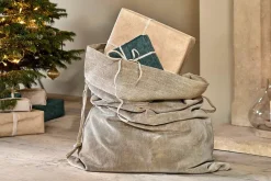 Karru Cotton Velvet Sack - Light Grey
