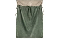 Karru Cotton Velvet Sack - Forest Green