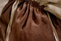 Karru Cotton Velvet Sack - Rich Mocha