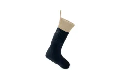 Karru Cotton Velvet Stocking - Indigo