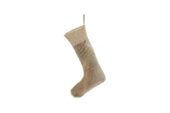 Karru Cotton Velvet Stocking - Light Grey