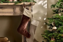 Karru Cotton Velvet Stocking - Rich Mocha