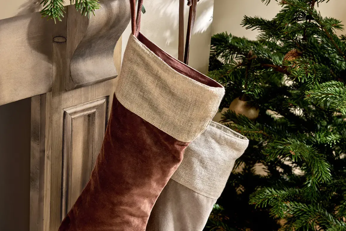 Karru Cotton Velvet Stocking - Rich Mocha