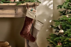 Karru Cotton Velvet Stocking - Rich Mocha